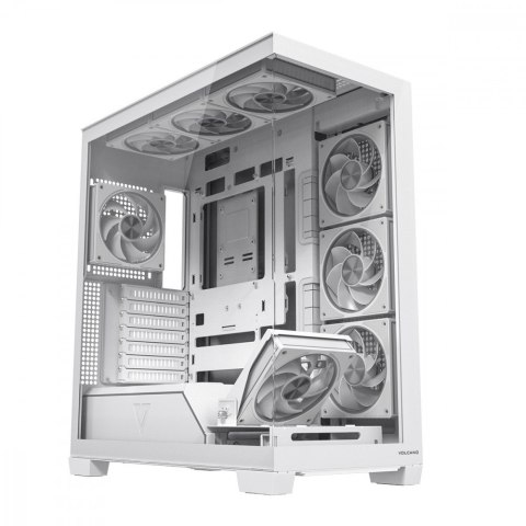 MODECOM Obudowa PC VOLCANO STELLAR PLUS ARGB MIDI 8F Biała