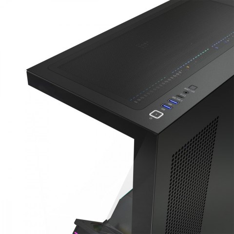 MODECOM Obudowa PC VOLCANO STELLAR PLUS ARGB MIDI 8F Czarna