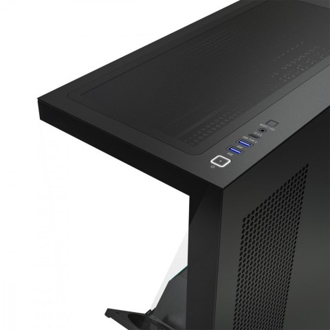 MODECOM Obudowa PC VOLCANO STELLAR PLUS ARGB MIDI NF Czarna