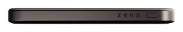 ZENS Slim Qi2 Aluminium Powerbank - magnetyczny powerbank 5000 mAh kompatybilny z MagSafe i Qi2 (black)