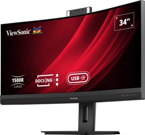 Monitor LED Sonic VG3457CV 34 zakrzywiony 2K 21:9 3 - Płaski ekran - 86,4 cm