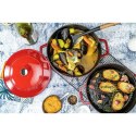 Zestaw 2 naczyń żeliwnych z pokrywką STAUB 40508-384-0 - czerwony 24 cm