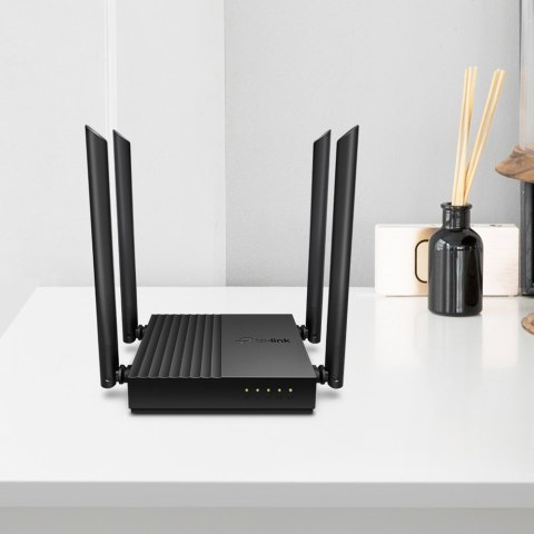 TP-Link ARCHER A64 router bezprzewodowy Gigabit Ethernet Dual-band (2.4 GHz/5 GHz) Czarny