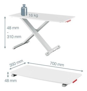 Uchwyt - Leitz Ergo Cosy 65330085