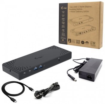 Replikator - i-tec USB-C Triple Display Docking Station Gen 2 + Power Delivery 100W