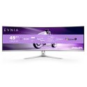 Philips Evnia 8000 49M2C8900/00 monitor komputerowy 124,2 cm (48.9") 5120 x 1440 px Dual QHD QDOLED Biały