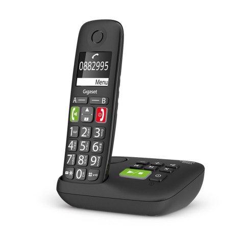 Gigaset E290A - Telefon bezprzewodowy - Automatyczna sekretarka z identyfikatorem dzwoniącego - ECO DECT/GAP
