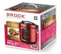 Wielofunkcyjny garnek elektryczny Brock Electronics MC 3602 RD 5 l 700 W Czarny, Czerwony