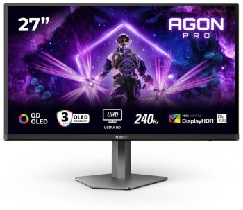 AOC AGON PRO AG276UZD - 240Hz | 4K | 26.5'' | QD-OLED | 0.03ms
