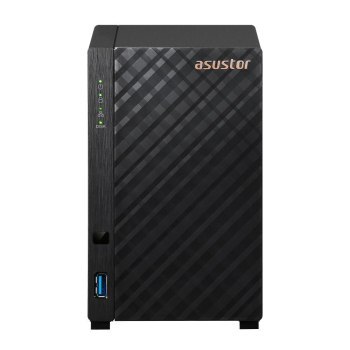 NAS Asustor AS1102TL; Tower; 2x (3.5 SATA HDD); Realtek RTD1619B ; 1GB DDR4 1x 1GbE 1x USB 3.2 1x USB 2.0