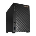 NAS Asustor AS1102TL; Tower; 2x (3.5 SATA HDD); Realtek RTD1619B ; 1GB DDR4 1x 1GbE 1x USB 3.2 1x USB 2.0