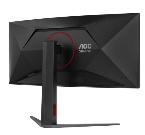 Monitor AOC CU34G4Z 34-calowy, Szybkie VA, WQHD 21:9, 240 Hz, 1 ms, 3440 x 1440 pikseli, 450 cd/m2, ilość portów HDMI: 2, kolor 