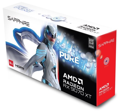Sapphire PURE Radeon RX 9070 XT AMD 16 GB GDDR6