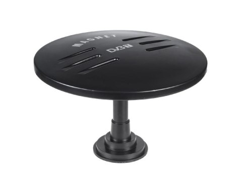 Antena TV DVB-T/T2 H.265 HEVC Maclean MCTV-945 12/24V aktywna, wielokierunkowa, magnetyczna