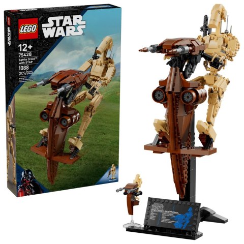 LEGO Star Wars Droid bojowy z platformą STAP 75428