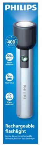 Philips Latarka akumulatorowa USB-C 400 lm 2000mAh