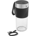 Blender WMF KITCHENminis Mix on the Go 0,3 l 50 W - Stal nierdzewna - Przezroczysty