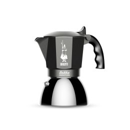 Kawiarka BIALETTI BRIKKA INDUCTION 4TZ 180 ml Antracytowy, Srebrny