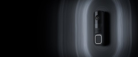 Dzwonek do drzwi AJAX (czarny)