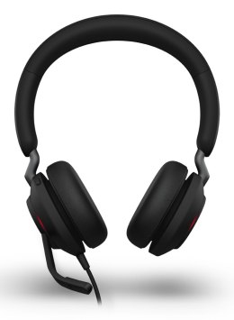 Jabra Evolve2 40 SE Zestaw słuchawkowy Przewodowa Opaska na głowę Połączenia/muzyka USB Type-C / USB Type-A Czarny