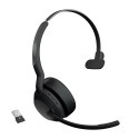 Jabra Evolve2 55 Zestaw słuchawkowy Bezprzewodowy Opaska na głowę Biuro/centrum telefoniczne Bluetooth Czarny
