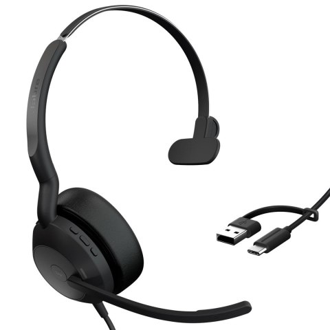Zestaw słuchawkowy Jabra Evolve2 50 USB C/A UC Mono - Mono (25089-889-799)