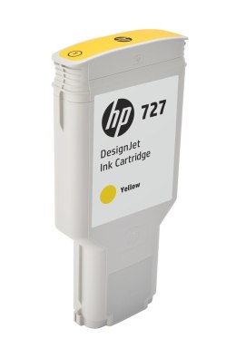 HP Żółty wkład atramentowy 727 DesignJet 300 ml