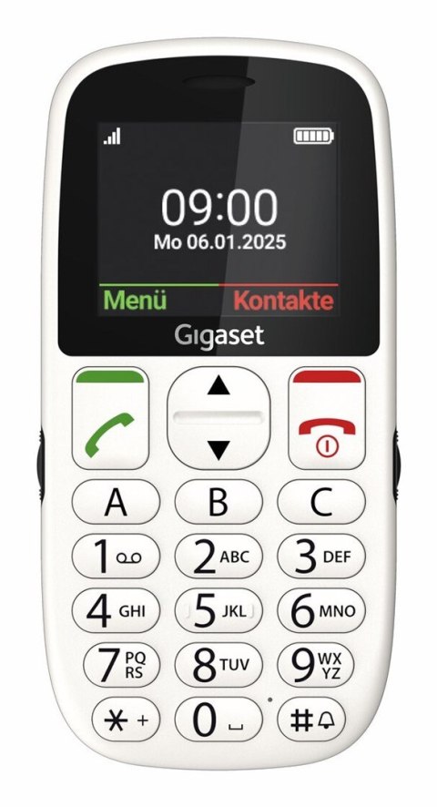 Telefon komórkowy Siemens GL395 Biały 5.6 cm / 2.20" - 0.30 Mpx Aparat