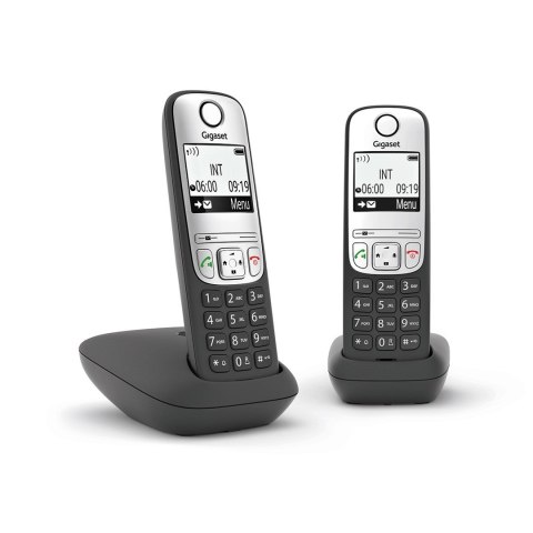 DECT Schnurlostelefon schwarz Gigaset A690 A Duo