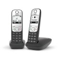 DECT Schnurlostelefon schwarz Gigaset A690 A Duo