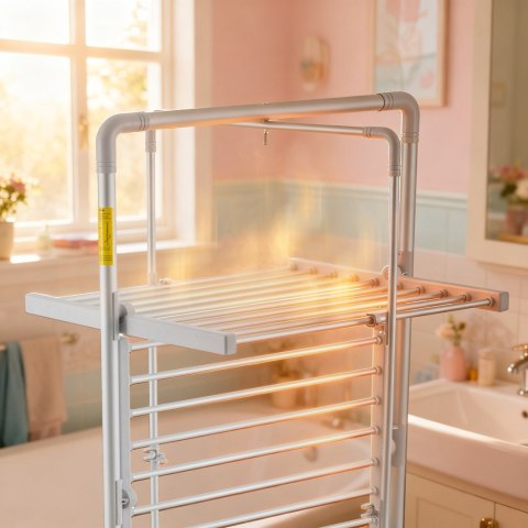 Adler AD 7829 Składana elektryczna suszarka do ubrań