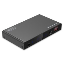 Rozdzielacz / Splitter HDMI 1x2, 8K/60Hz (4:4:4) z HDR, 48 Gbps, HDCP 2.3. Toslink / Stereo, EDID