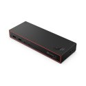Inteligentna stacja dokująca Lenovo ThinkPad USB4 5500 (z zasilaczem 135 W) | Ilość DisplayPorts: 2 | Ilość portów HDMI: 1 | 100