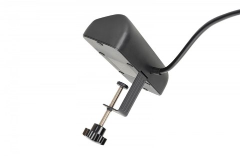 Digitus Listwa zasilająca biurkowa, 3 gniazda Schuko, 2x USB-A (2x 12W), 1x USB-C (30W) z zaciskiem na blat, kabel 1,5m, czarna