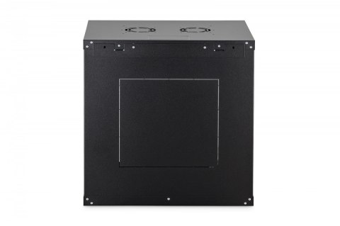 Digitus Szafa sieciowa wisząca Dynamic 19" 12U rack 607x600x450mm, drzwi szyba, czarna, niezłożona, 60kg