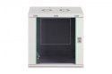 Digitus Szafa sieciowa wisząca Dynamic 19" 12U rack 607x600x450mm, drzwi szyba, szara, niezłożona, 60kg