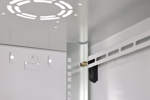 Digitus Szafa sieciowa wisząca Dynamic 19" 12U rack 607x600x600mm, drzwi szyba, szara, niezłożona, 60kg