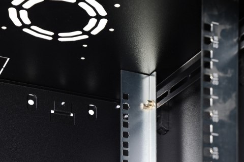 Digitus Szafa sieciowa wisząca Dynamic 19" 16U rack 785x600x450mm, drzwi szyba, czarna, niezłożona, 60kg