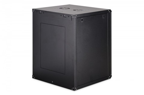 Digitus Szafa sieciowa wisząca Dynamic 19" 16U rack 785x600x600mm, drzwi szyba, czarny, niezłożona, 60kg
