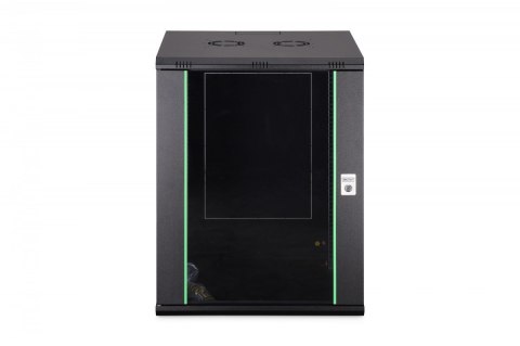 Digitus Szafa sieciowa wisząca Dynamic 19" 16U rack 785x600x600mm, drzwi szyba, czarny, niezłożona, 60kg