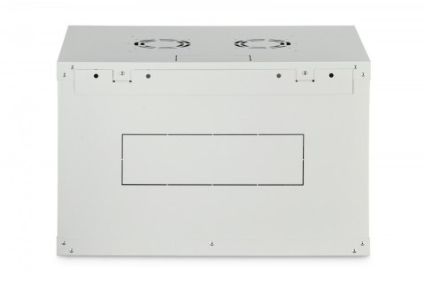 Digitus Szafa sieciowa wisząca Dynamic 19" 7U rack 385x600x450mm, drzwi szyba, szara, niezłożona, 60kg