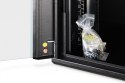Digitus Szafa sieciowa wisząca Dynamic 19" 9U rack 474x600x450mm, drzwi szyba, czarna, niezłożona, 60kg