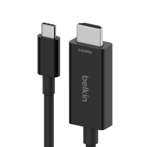 Kabel Belkin Connect USB-C to HDMI 2.1 Cable 2m Black (WYPRZEDAŻ)