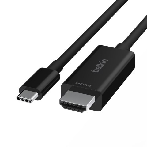 Kabel Belkin Connect USB-C to HDMI 2.1 Cable 2m Black (WYPRZEDAŻ)