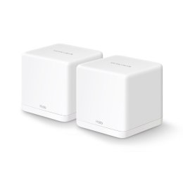Zestaw Wi-Fi Mercusys Halo H30G (2-pack) Dual-band (2.4 GHz/5 GHz) Wi-Fi 5 (802.11ac) Biały Wewnętrzny