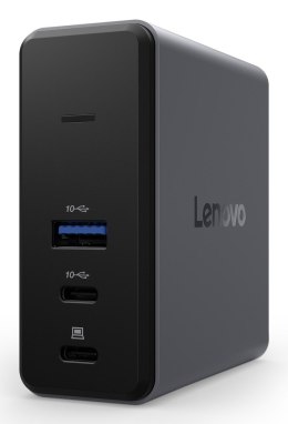 Lenovo X9 Charging GaN Dock Przewodowa USB 3.2 Gen 2 (3.1 Gen 2) Type-C Szary