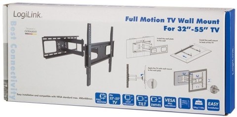 Uchwyt do TV LOGILINK BP0015 (nośność 50kg /32 - 55 cali)