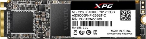 Dysk SSD A-DATA XPG SX6000 Pro 256 GB (M.2 2280″ /256 GB )