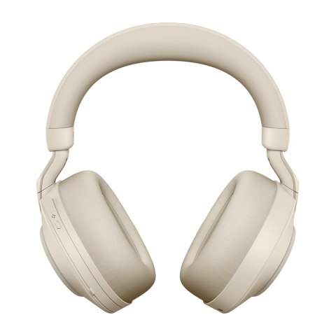 Słuchawki nauszne bezprzewodowe Jabra Evolve2 85 MS Stereo Link380c, beige