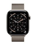 Apple Watch Series 11 GPS + Cellular koperta 46 mm z tytanu w kolorze naturalnym, bransoleta mediolańska w kolorze naturalnym - rozmia
